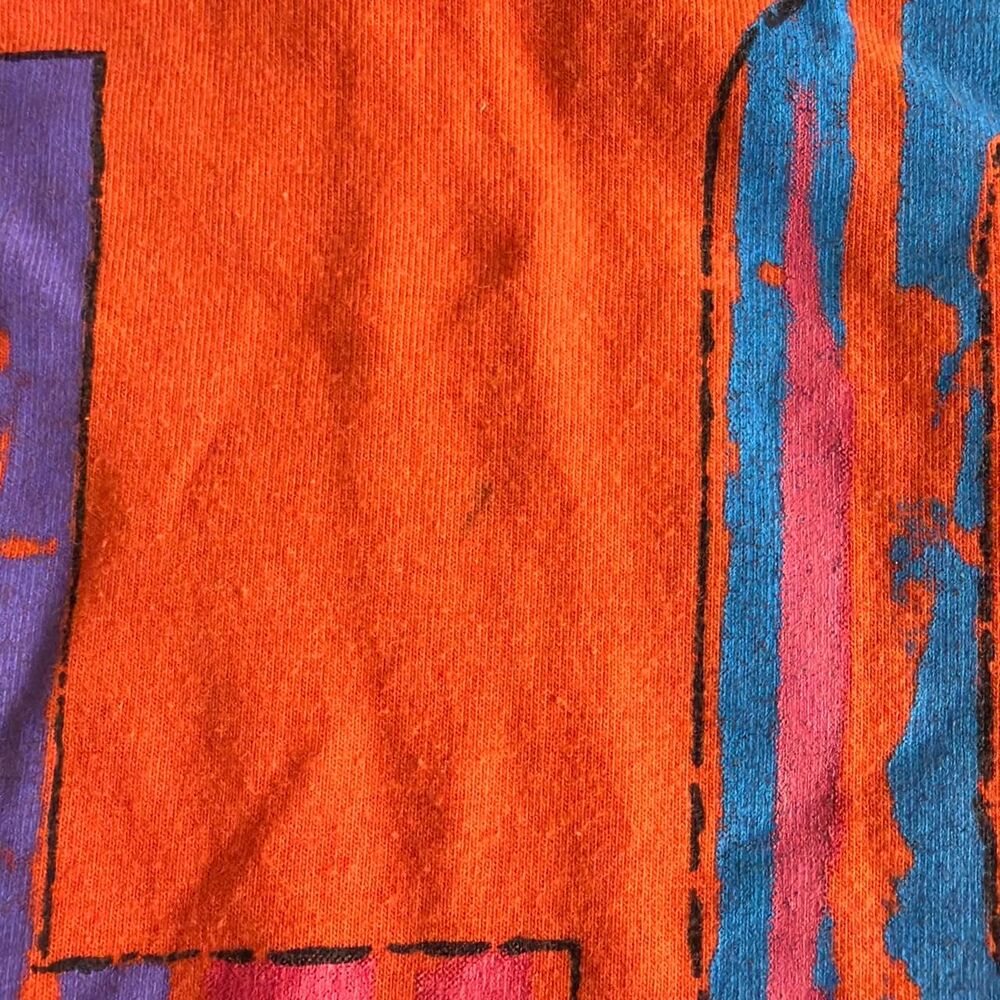 Vintage Y2K Aeropostale orange graphic baby tee - Picture 3 of 4